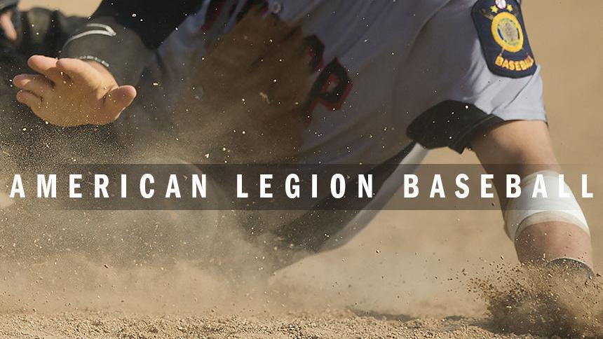 American Legion state and area tournament schedules, 7/27
